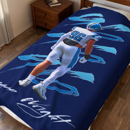 Logan Wright 60"-80" Plush Blanket