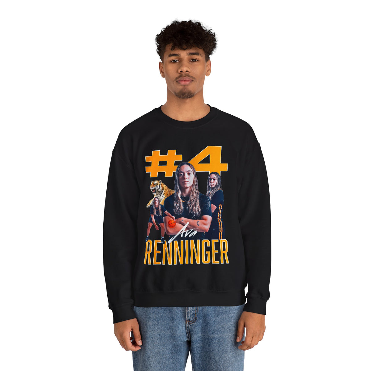 Ava Renninger Big Number Crewneck Sweatshirt