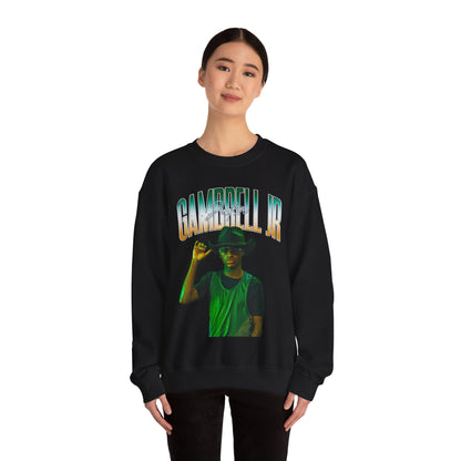 Justin Gambrell Jr. Curved Combo Colored Crewneck Sweatshirt