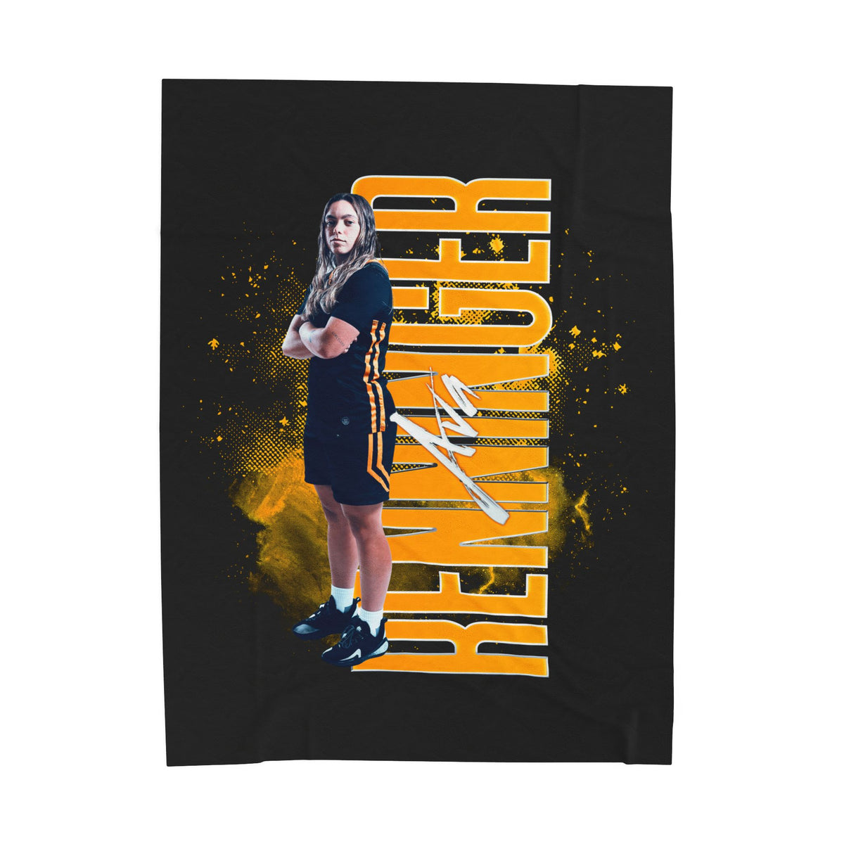 Ava Renninger 60"-80" Plush Blanket