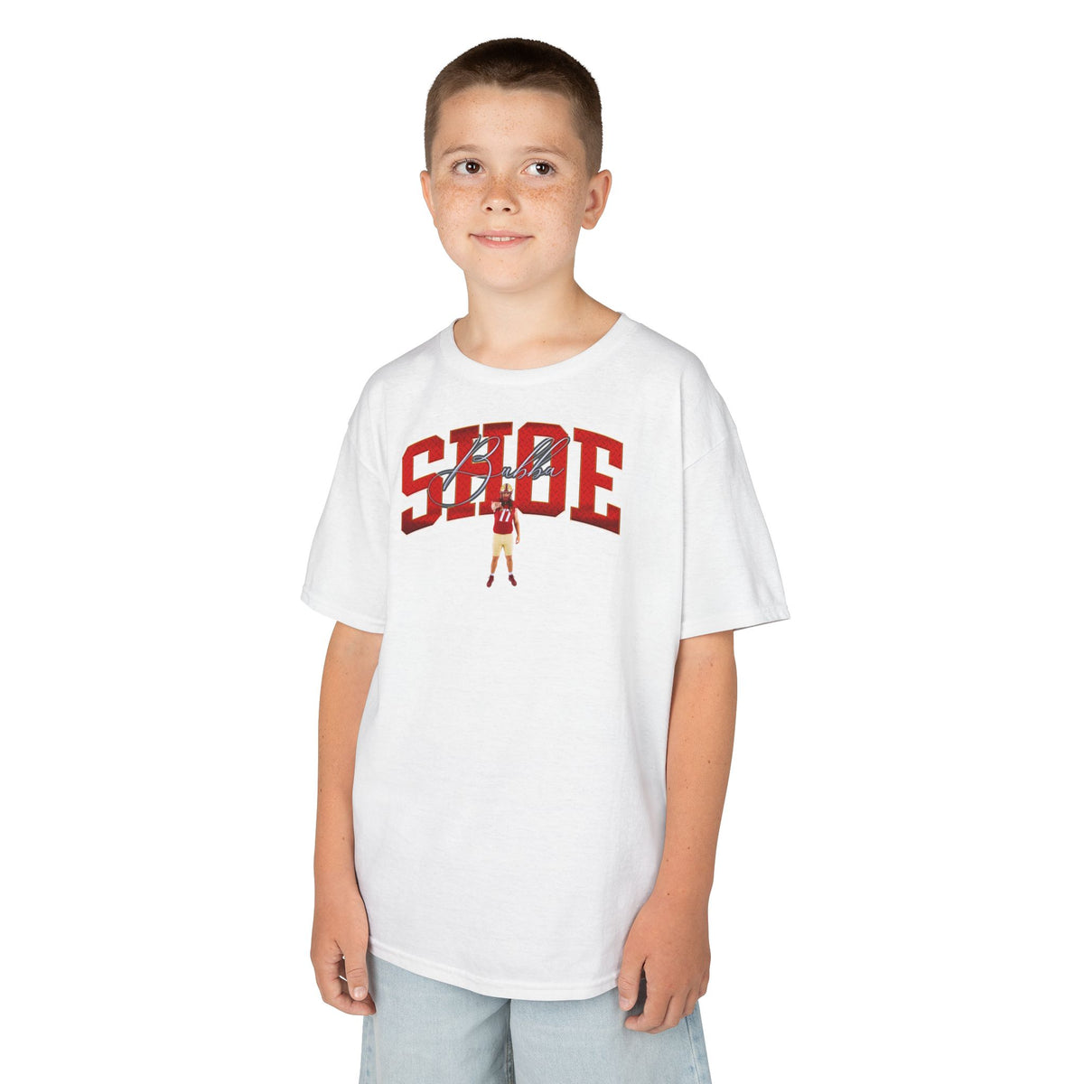 Bubba Shoe Curved Combo Colored Kids Tee