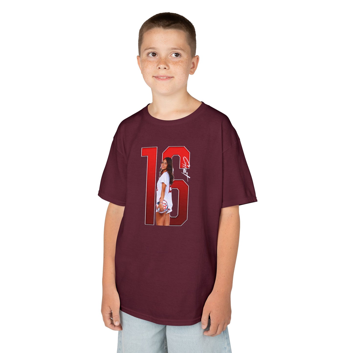 Zoey Gist Player Icon Number Kids Tee