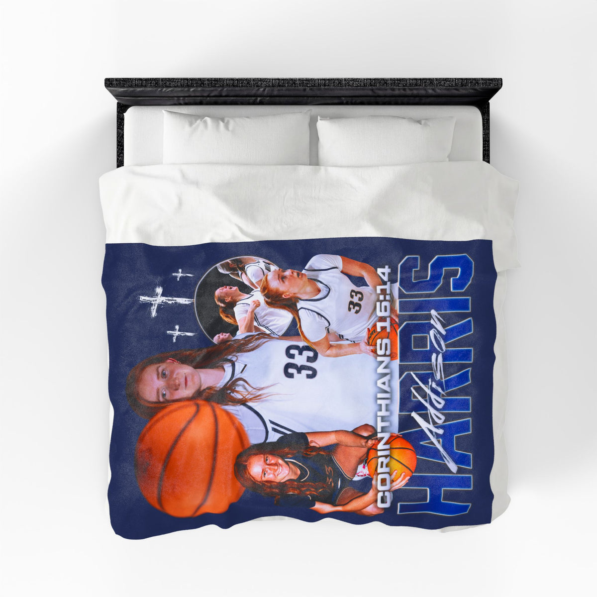 Addison Harris 60"-80" Plush Blanket