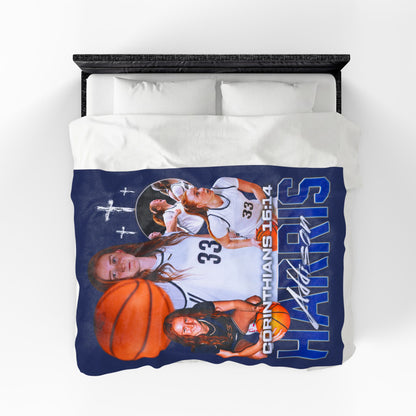 Addison Harris 60"-80" Plush Blanket