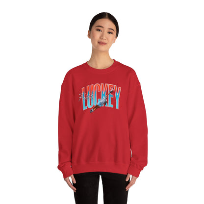 Faith Luckey Big Last Name Crewneck Sweatshirt