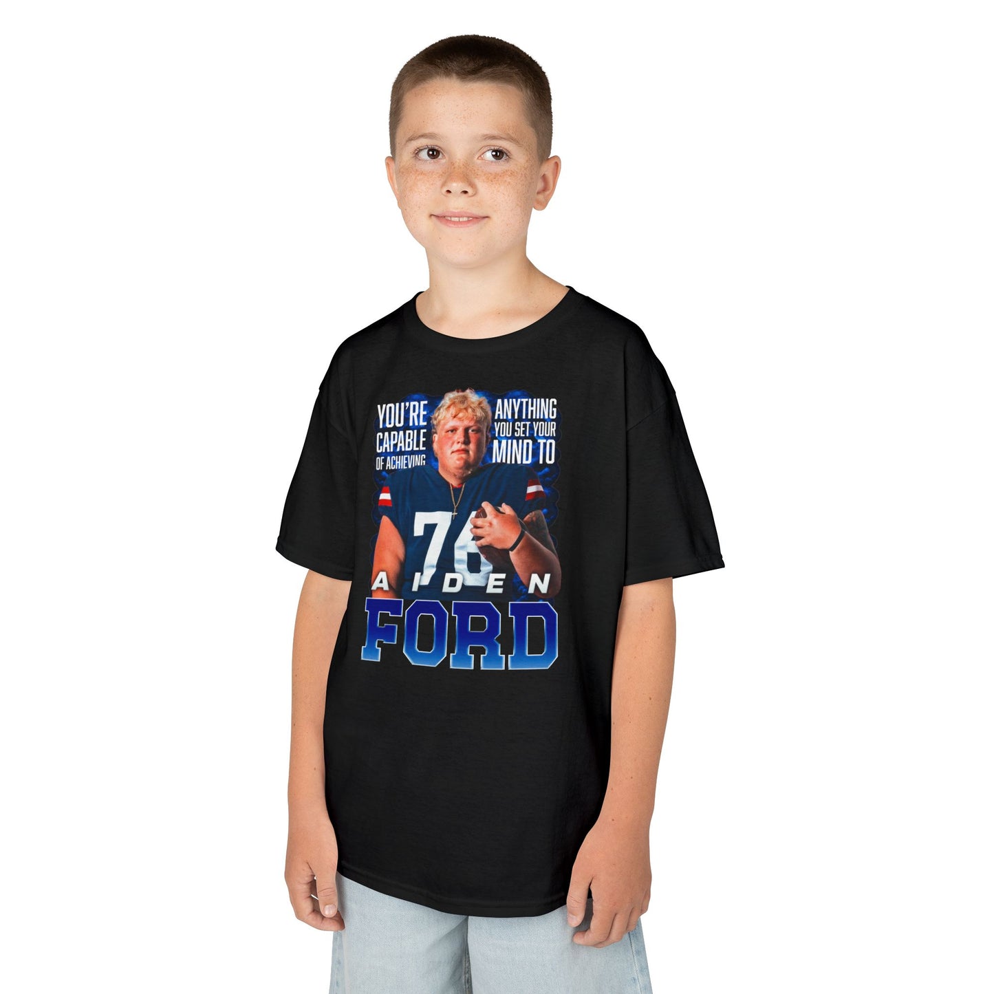 Aiden Ford Featured Quote Kids Tee