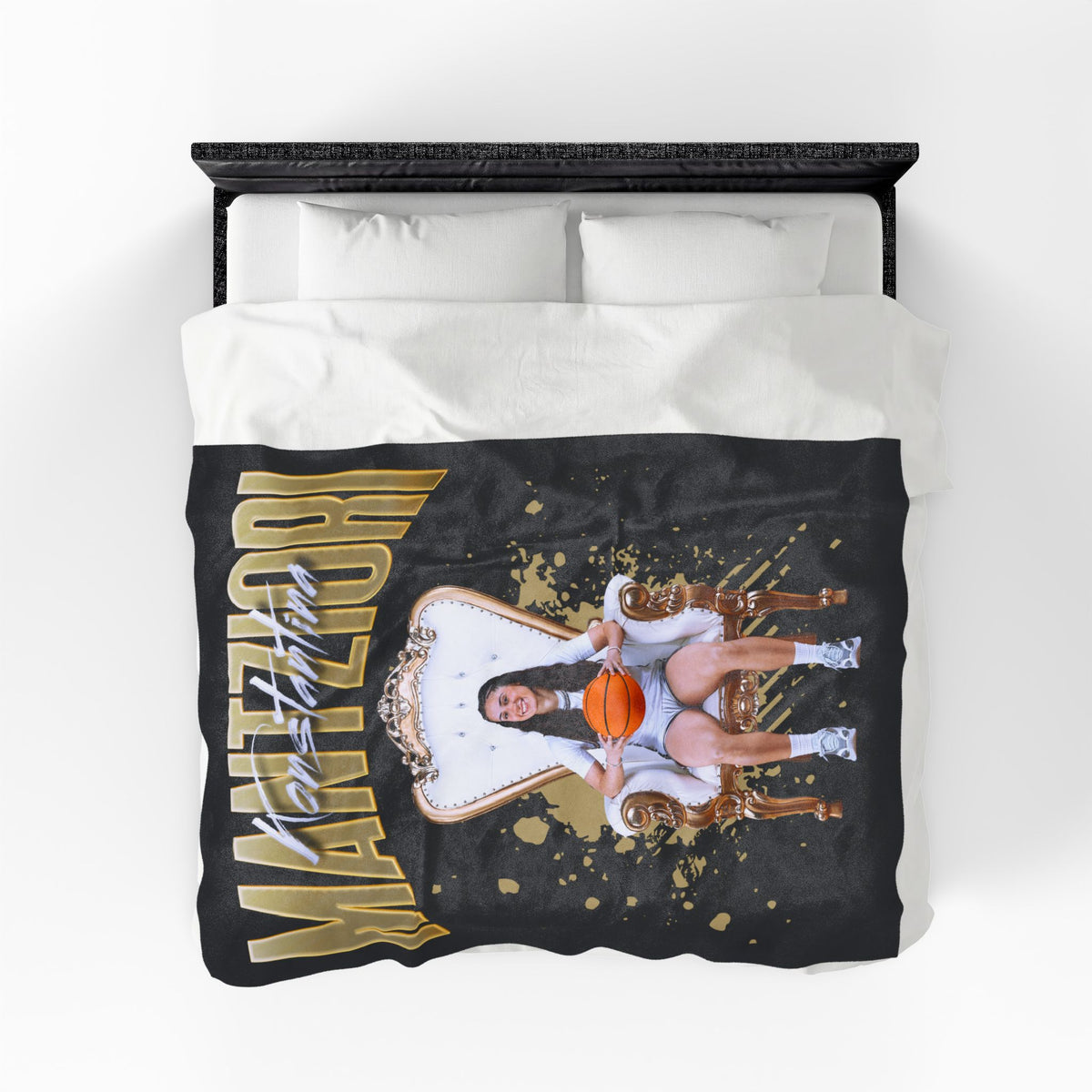Konstantina Mantziori 60"-80" Plush Blanket