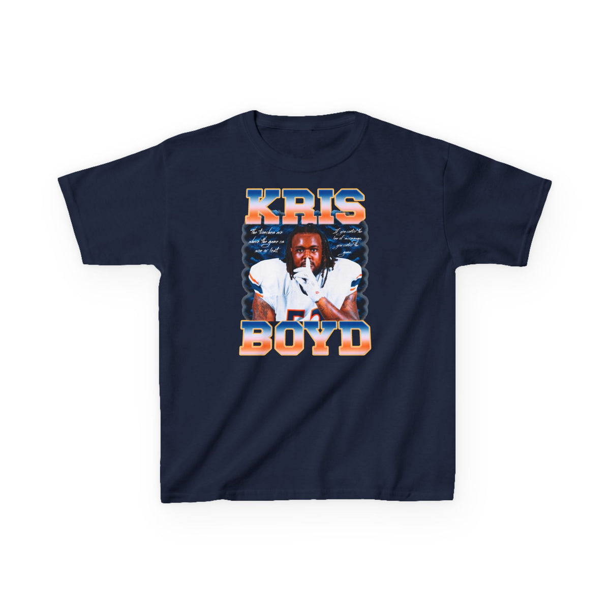 Kris Boyd Featured Quote Kids Tee