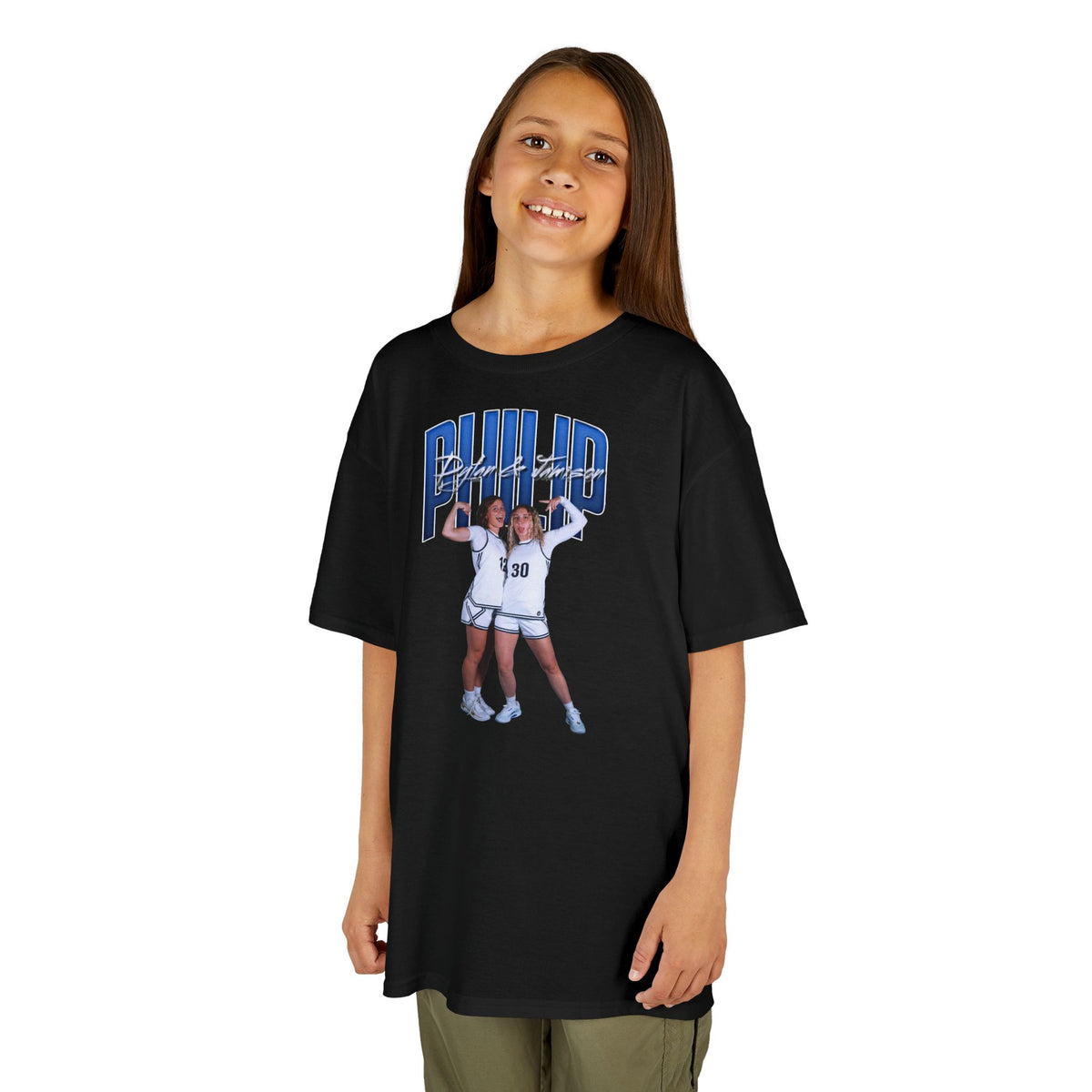 Dylan & Jamison Philip Curved Combo Colored Kids Tee