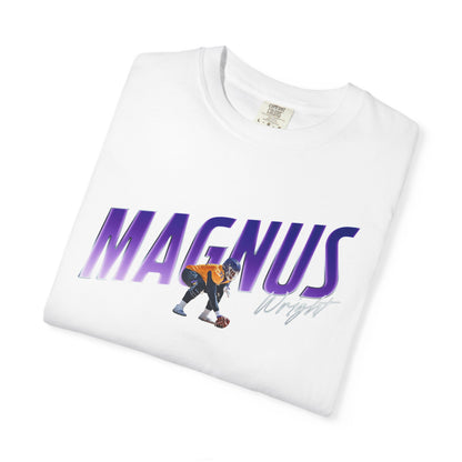 Magnus Wright Cursive Combo Colored Premium Tee