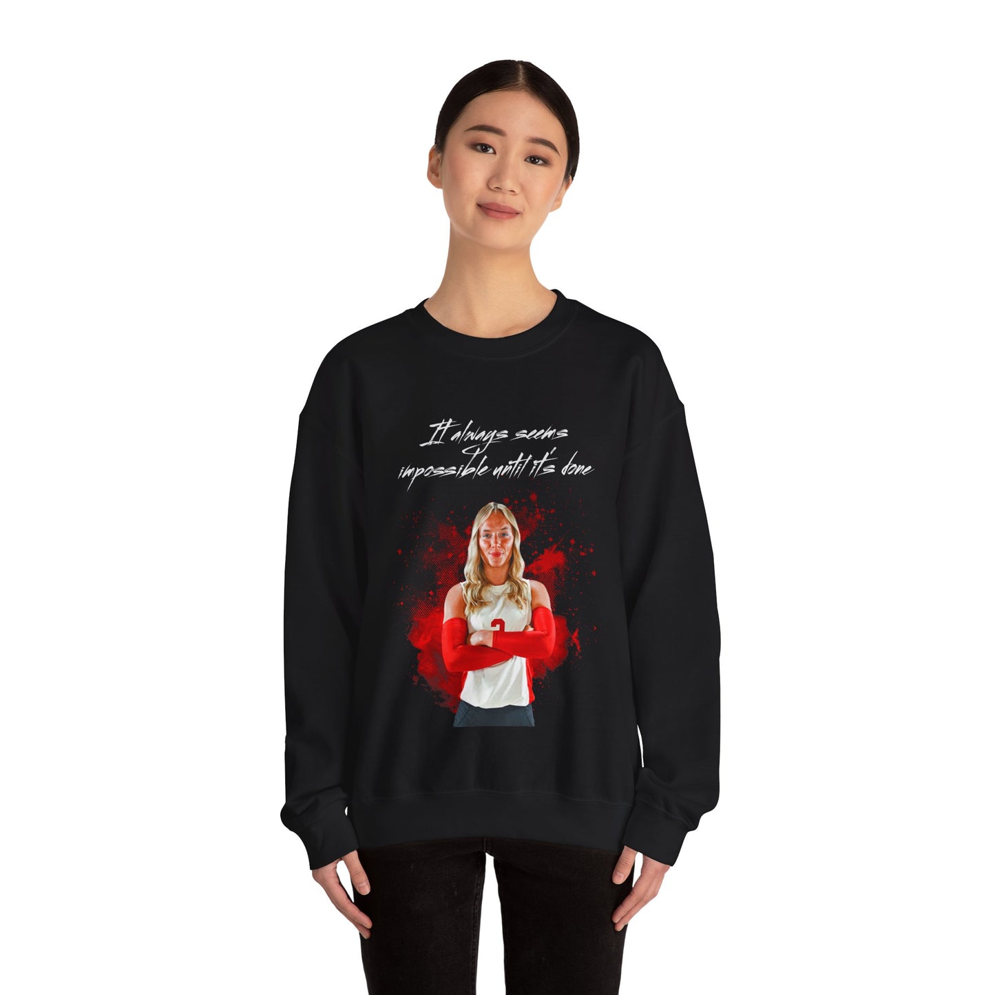 Gracie Furlong Athlete Quote Crewneck Sweatshirt