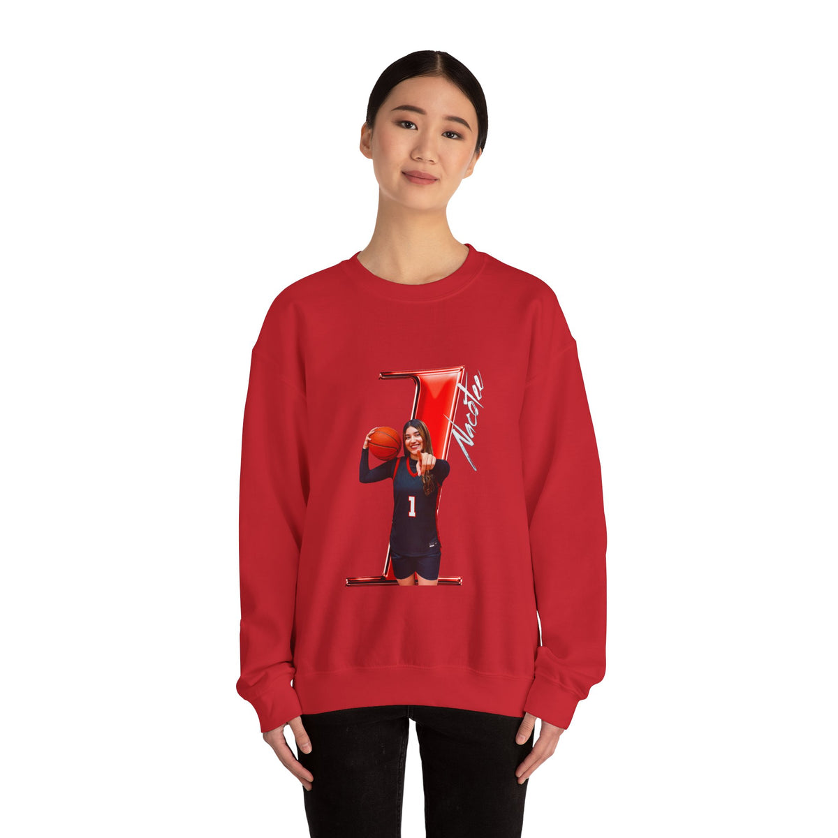 Keira Nacotee Player Icon Number Crewneck Sweatshirt