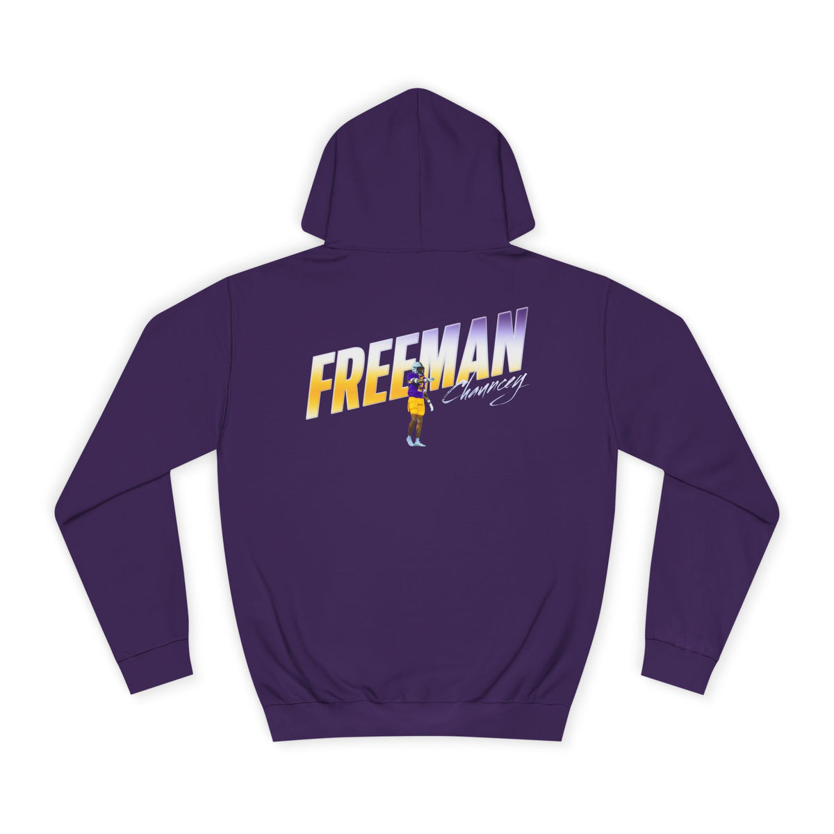 Chauncey Freeman Cursive Combo Colored Premium Hoodie