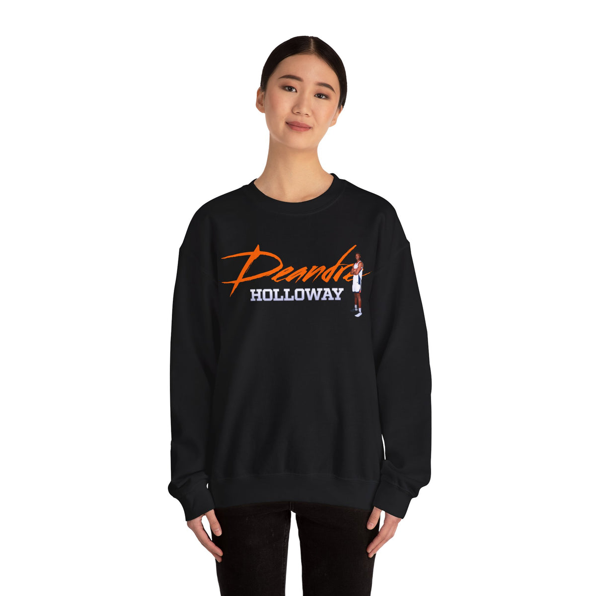 Deandre Holloway Cursive Crewneck Sweatshirt