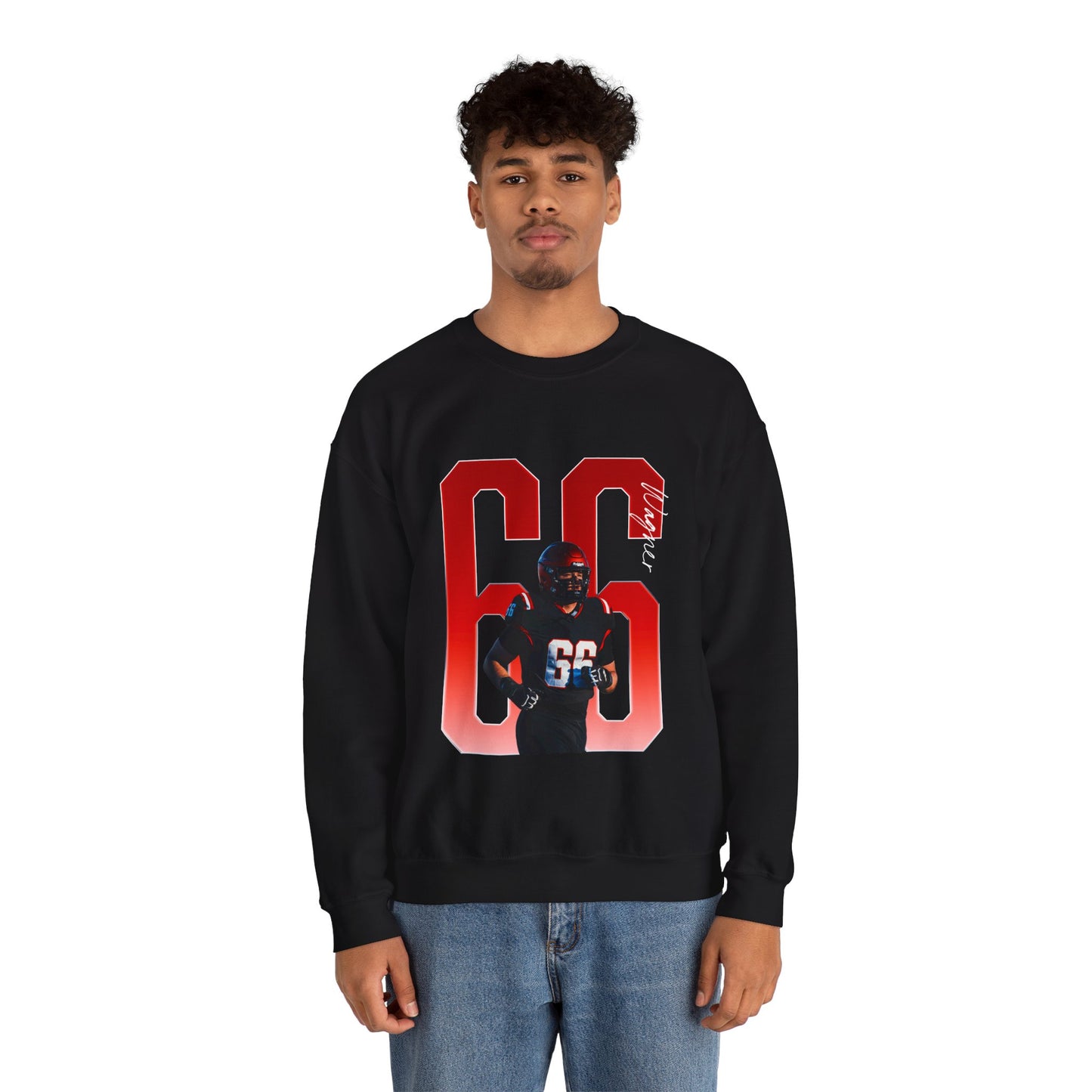 Ethan Wagner Player Icon Number Crewneck Sweatshirt