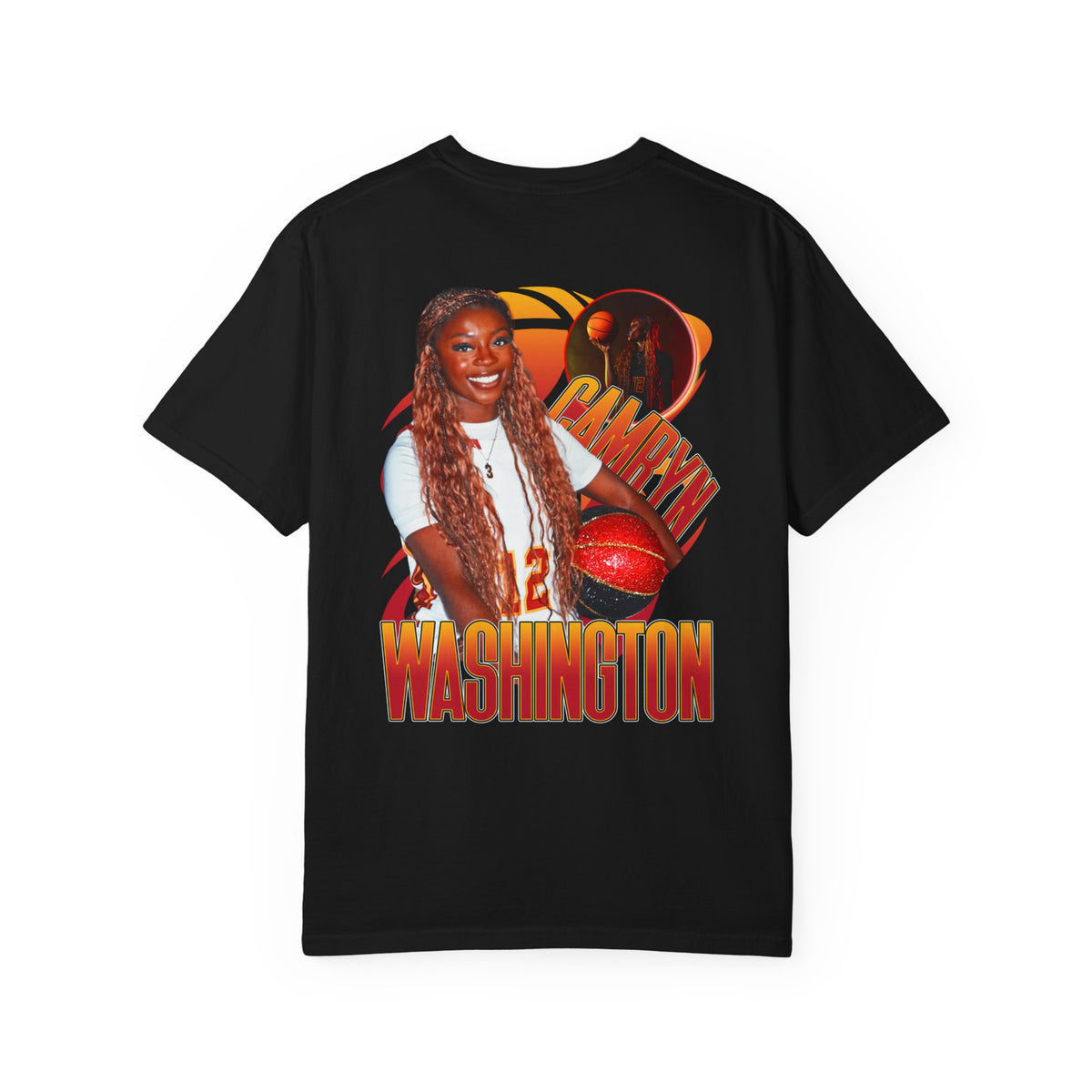 Camryn Washington Logo Front & Back Premium Tee