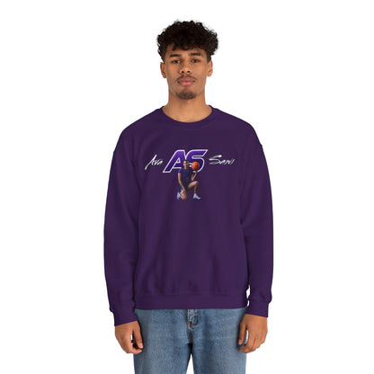 Ava Sawi Featured Logo Crewneck Sweatshirt
