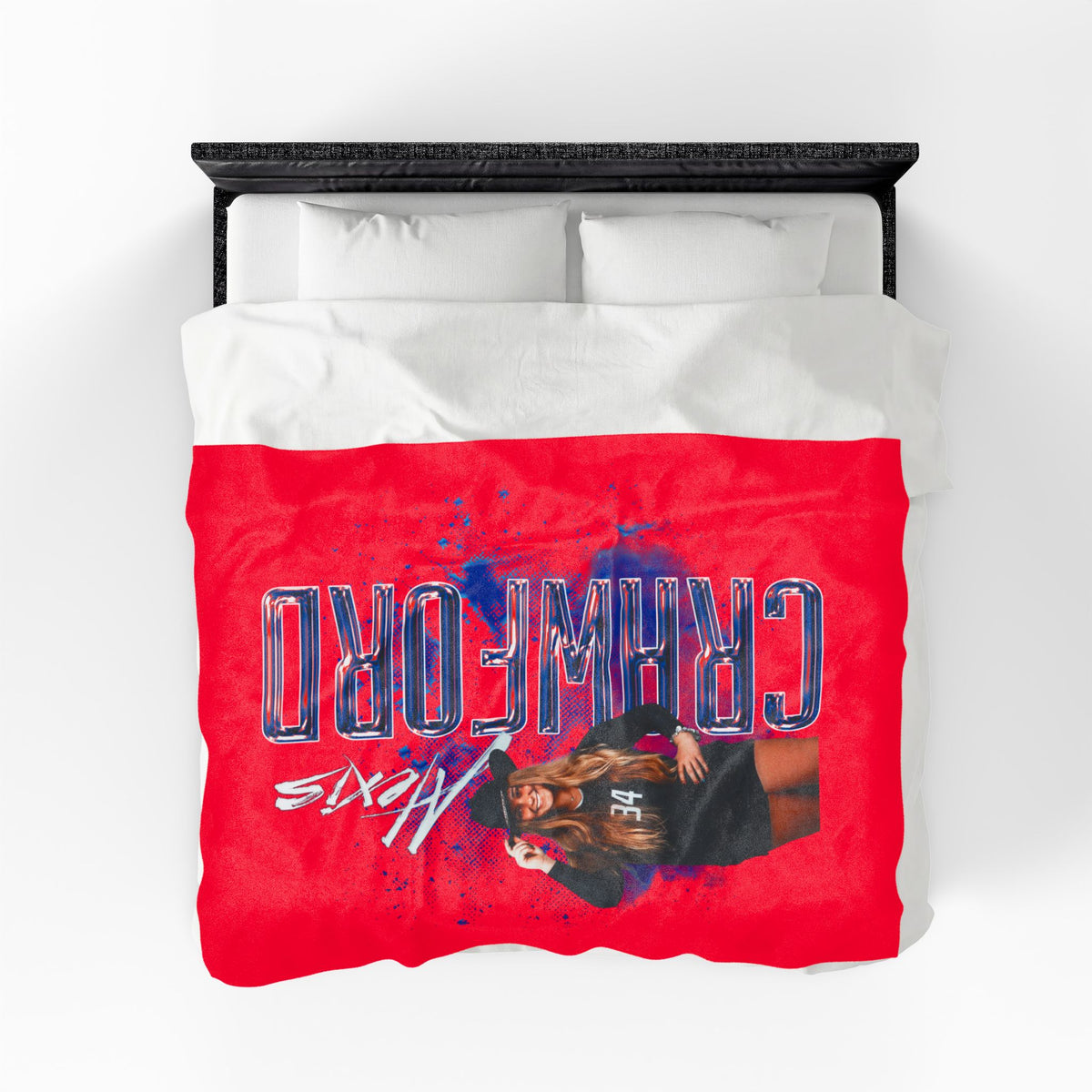 Alexis Crawford 60"-80" Plush Blanket