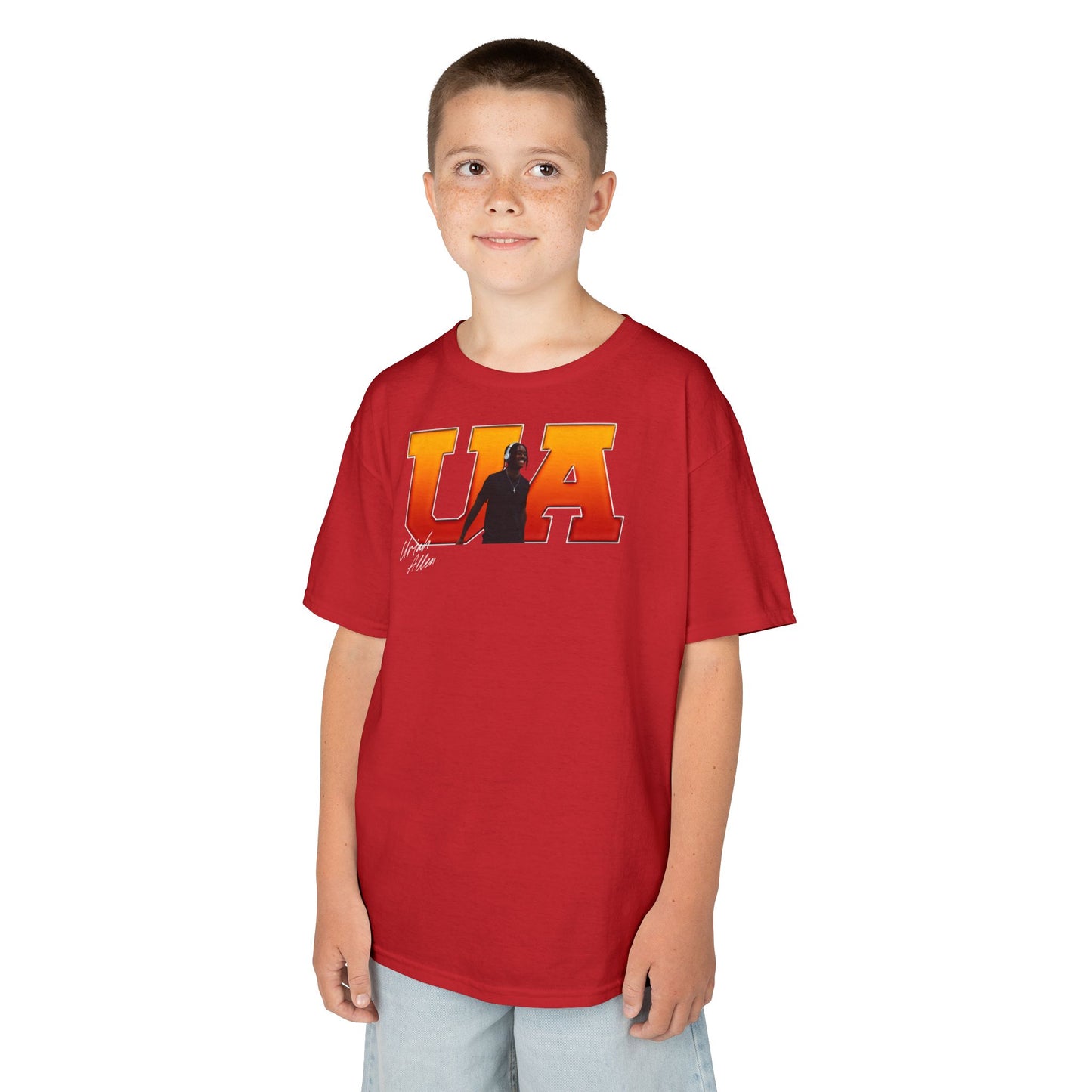 Uriah Allen Big Initials Colored Kids Tee