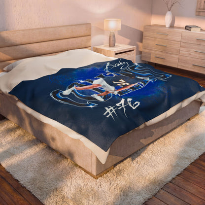 Brady Collins 60"-80" Plush Blanket