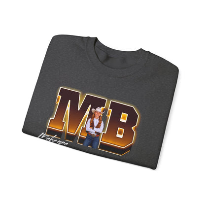 Makenna Baker Big Initials Crewneck Sweatshirt