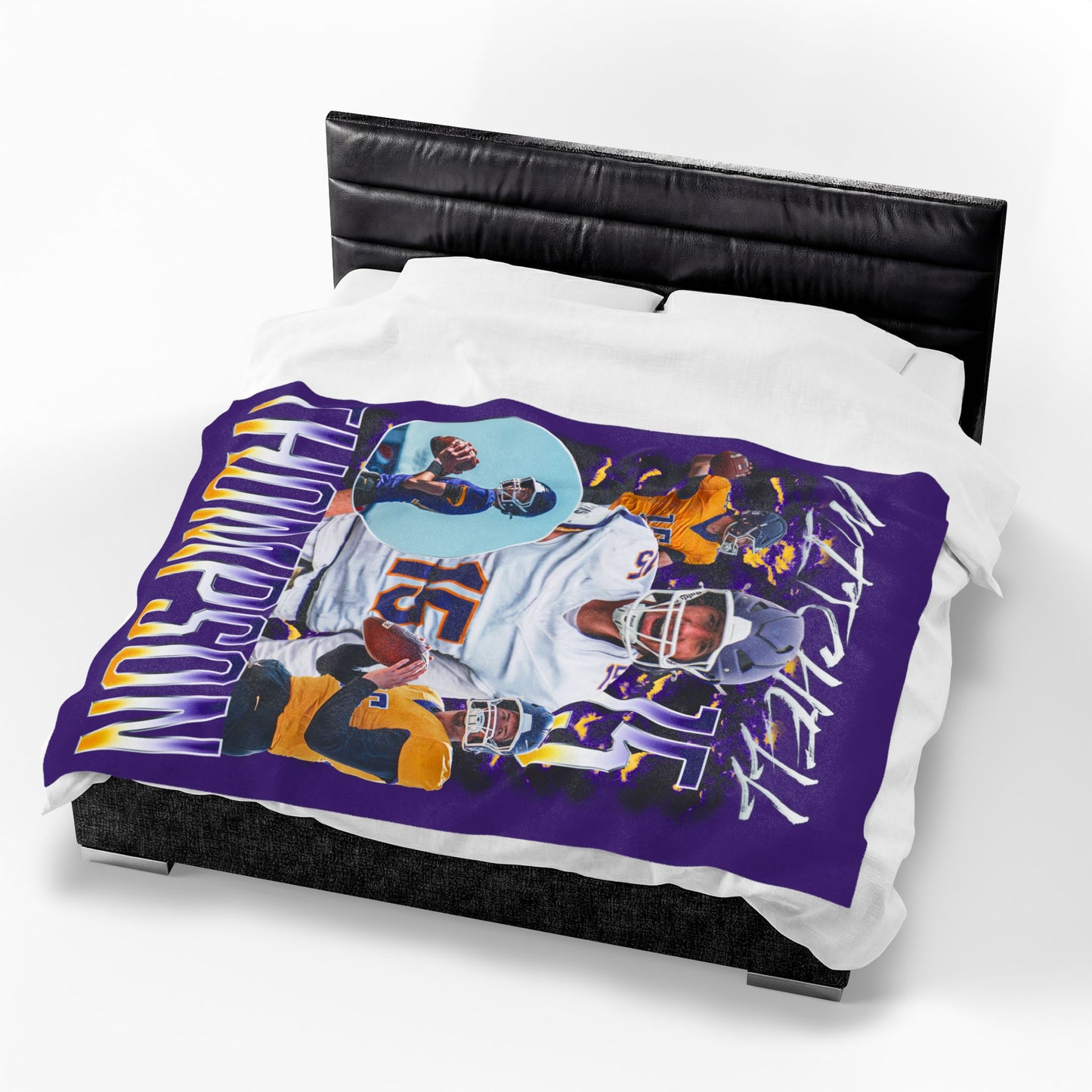 Mitchell Thompson 60"-80" Plush Blanket