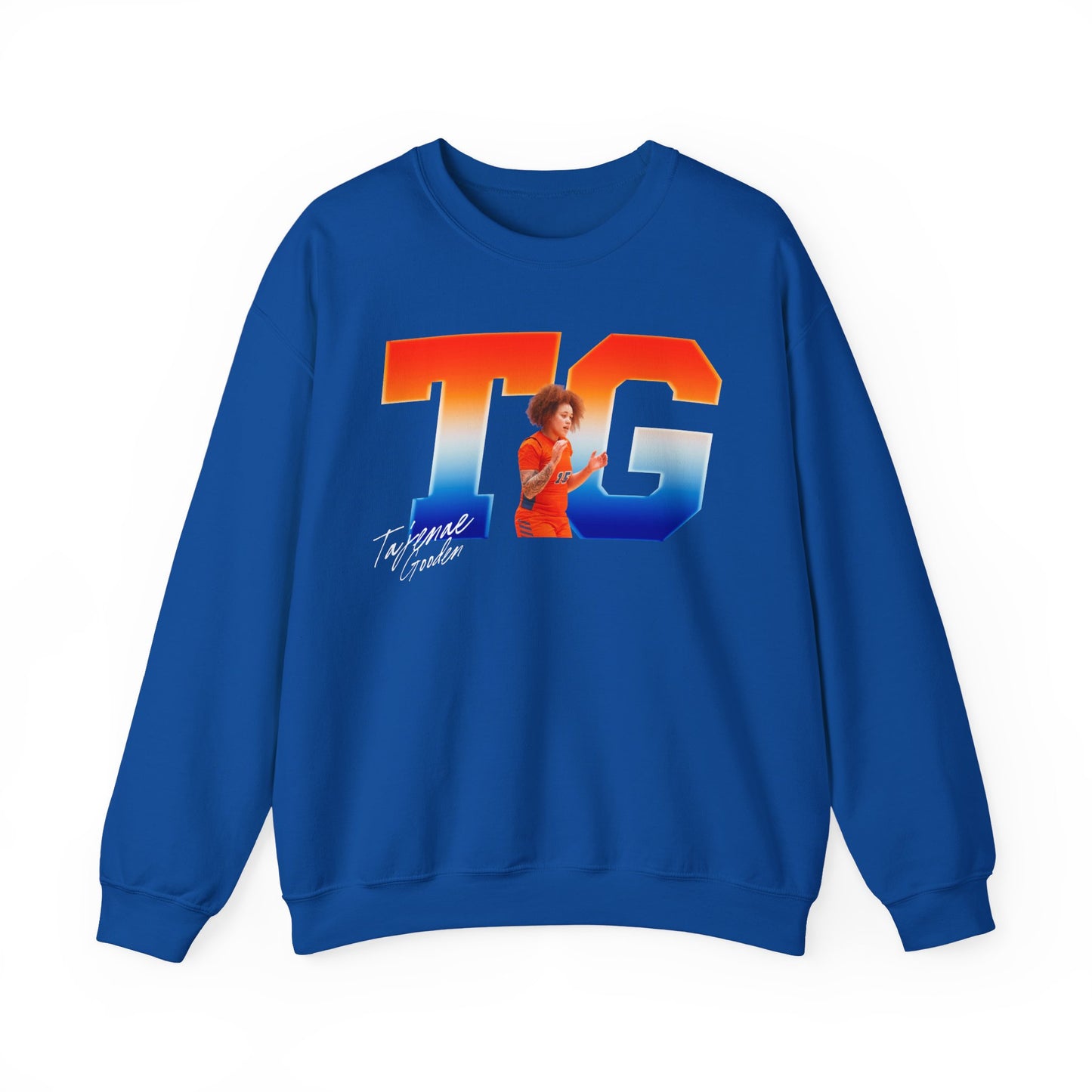 Tajenae Gooden Big Initials Crewneck Sweatshirt