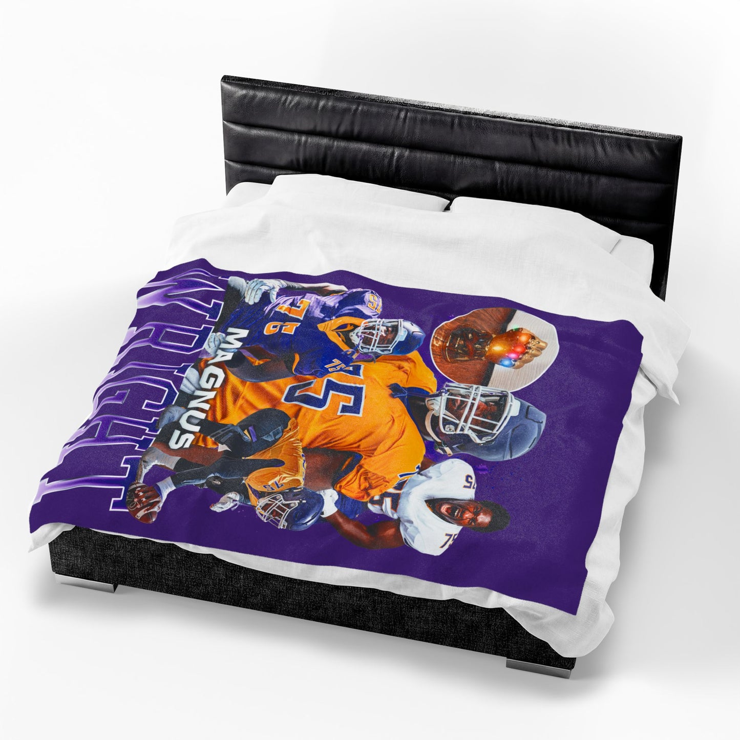 Magnus Wright 60"-80" Plush Blanket