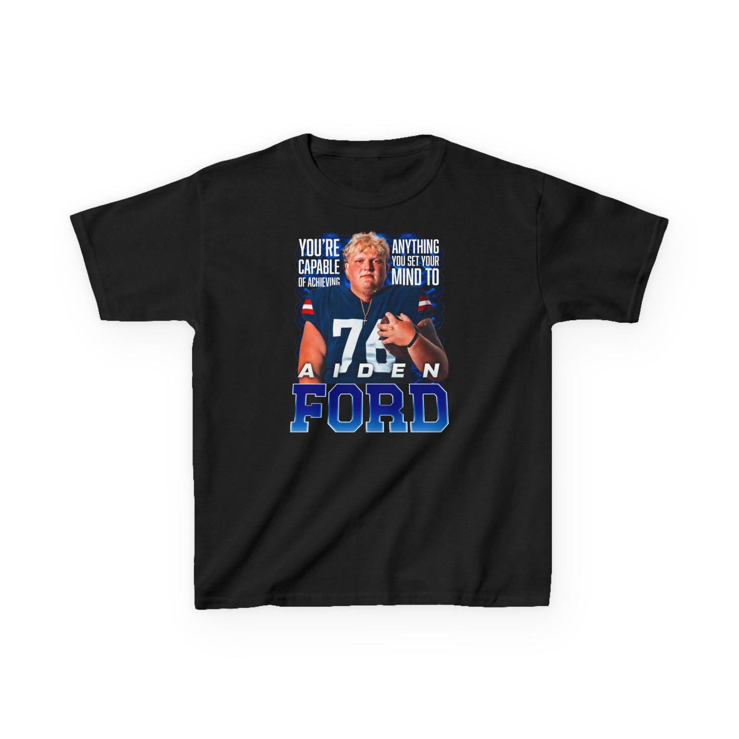 Aiden Ford Featured Quote Kids Tee