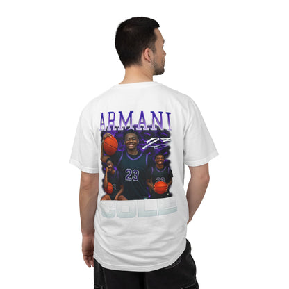 Armani Cole Logo Front & Back Premium Tee