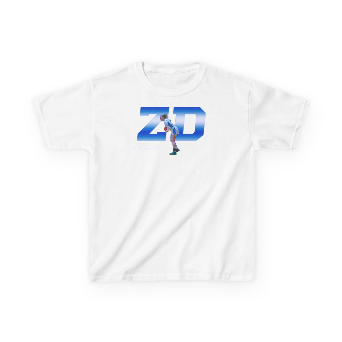 Zoë Dispennette Big Initials Kids Tee