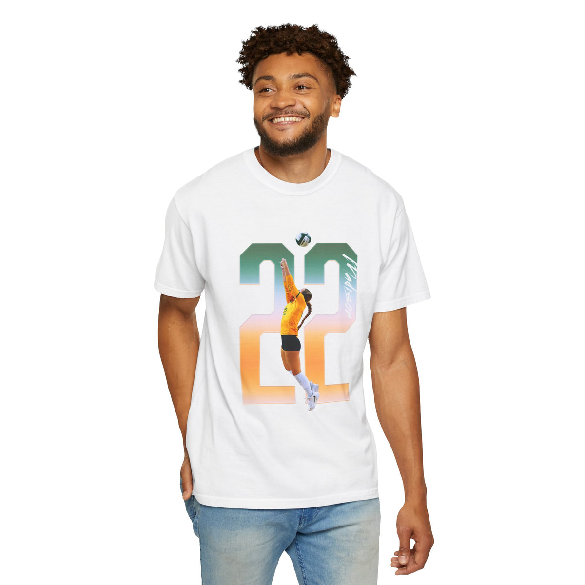 Morgan Madison Player Icon Number Premium Tee