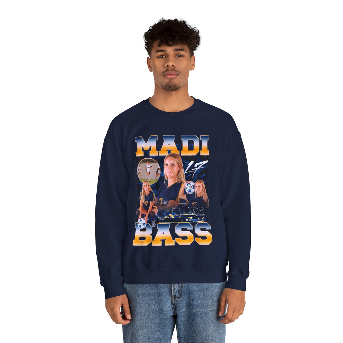 Madi Bass Crewneck Sweatshirt