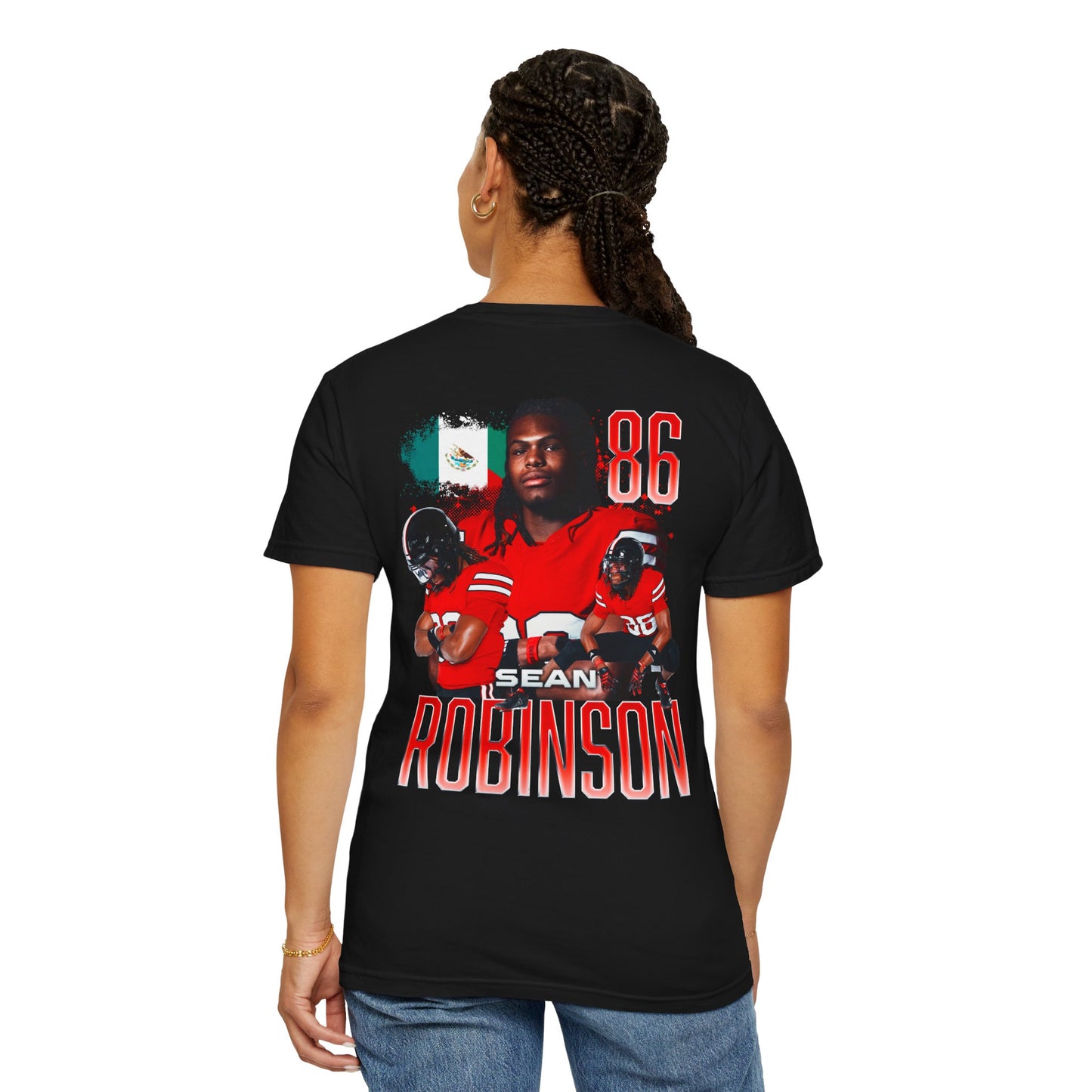 Sean Robinson Logo Front & Back Premium Tee