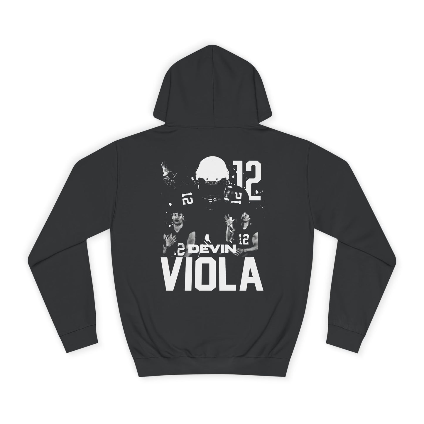 Devin Viola Vintage Blackout Premium Hoodie