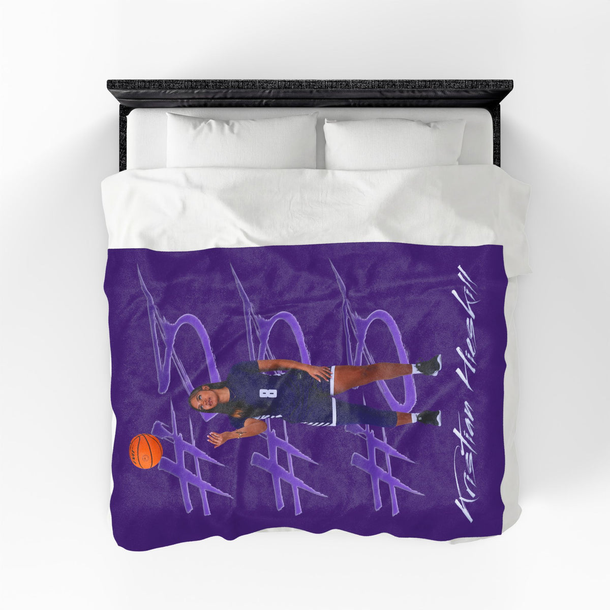 Kristian Hieskill 60"-80" Plush Blanket