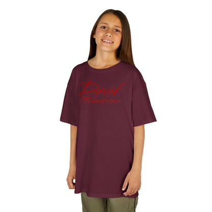 David Pritchard Cursive Name & Number Kids Tee