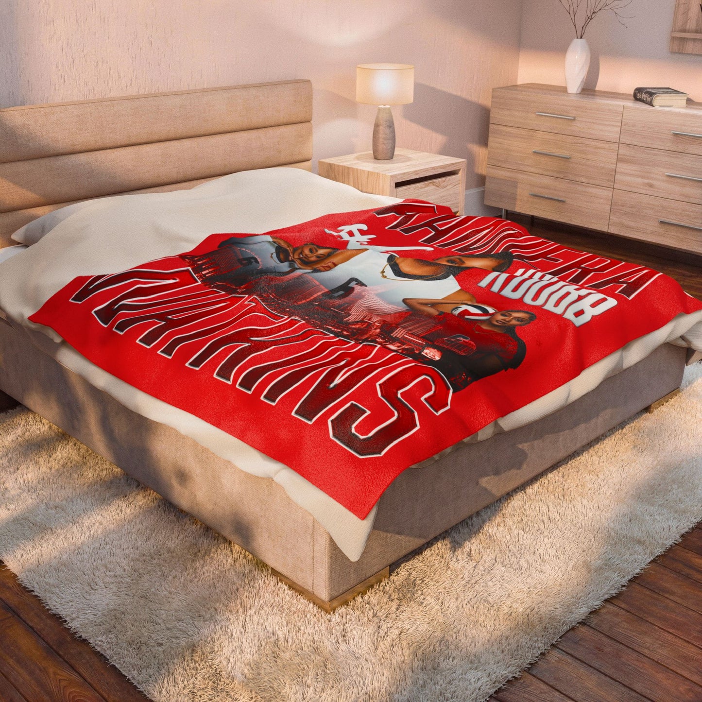 Kamiera Watkins 60"-80" Plush Blanket