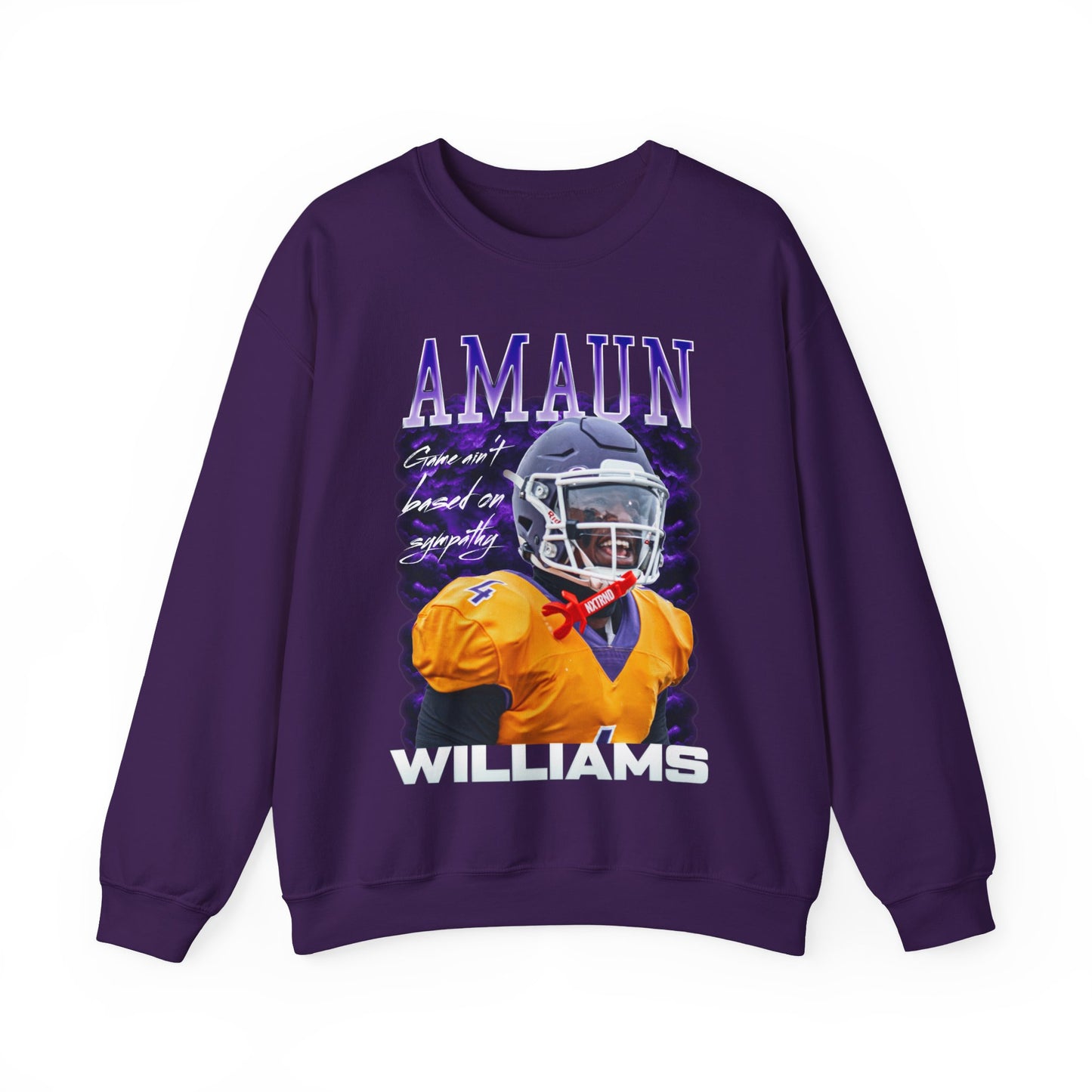 Amaun Williams Featured Quote Crewneck Sweatshirt