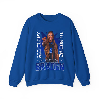 Cyntiah Braden Featured Quote Crewneck Sweatshirt