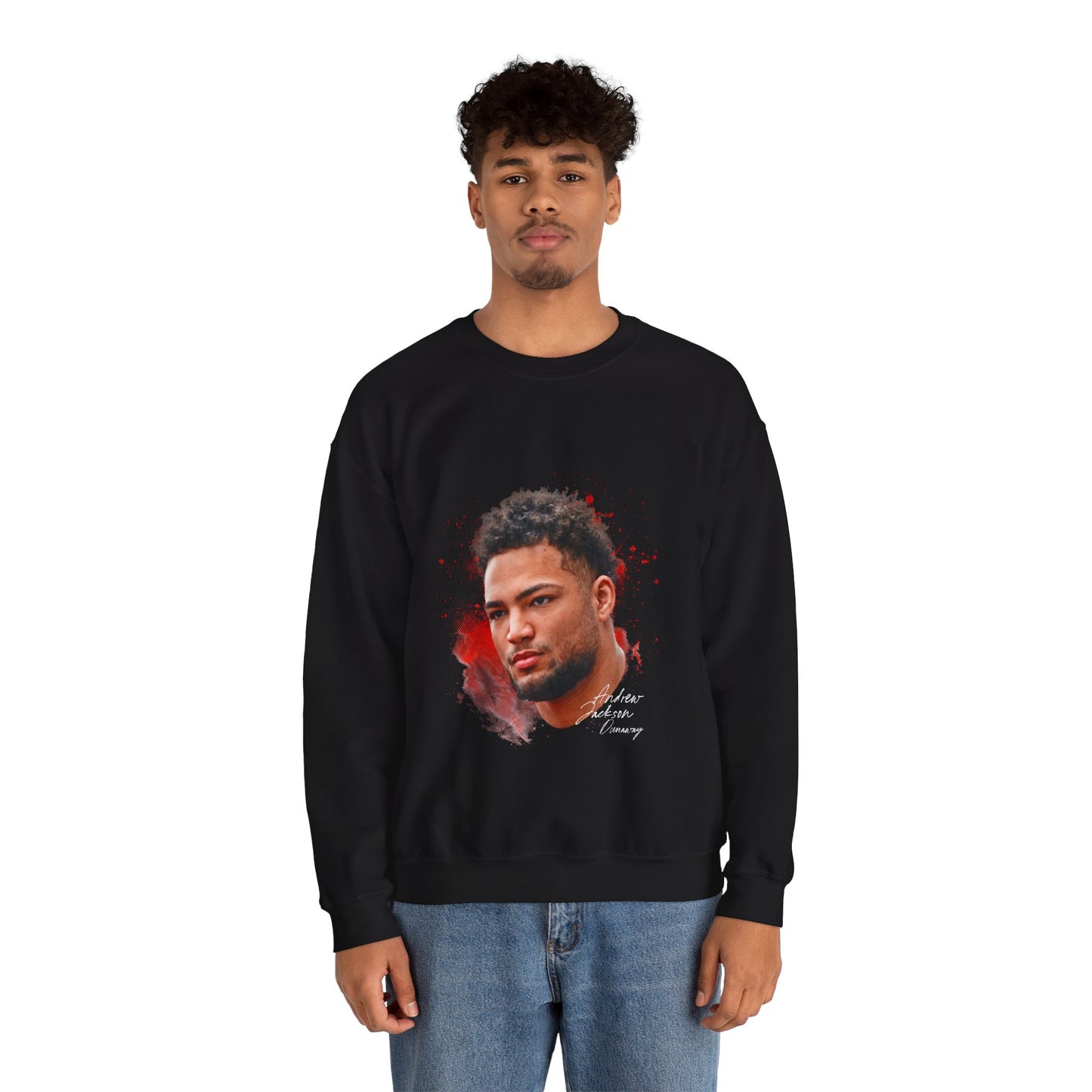 Andrew Jackson-Dunaway Big Head Crewneck Sweatshirt