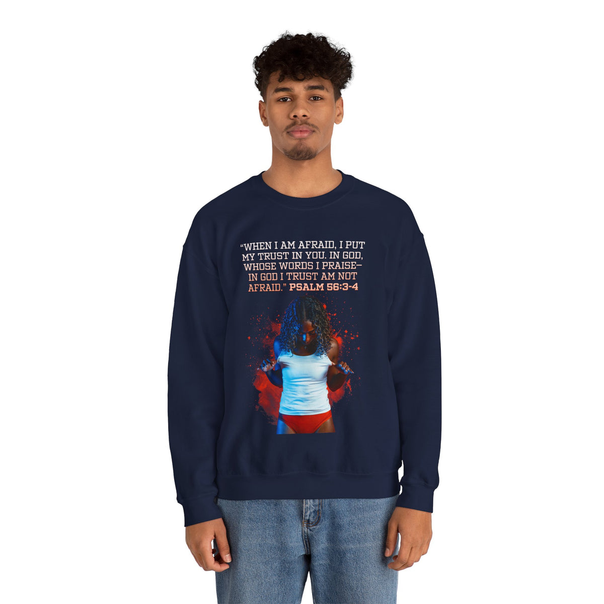 Olivia Walker Athlete Quote Crewneck Sweatshirt
