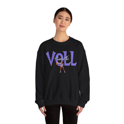Samantha Voll Big Last Name Crewneck Sweatshirt