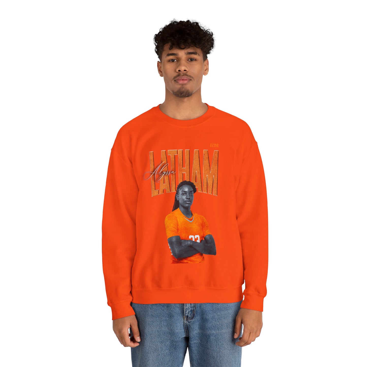 Alyssa Latham Faded Glory Crewneck Sweatshirt