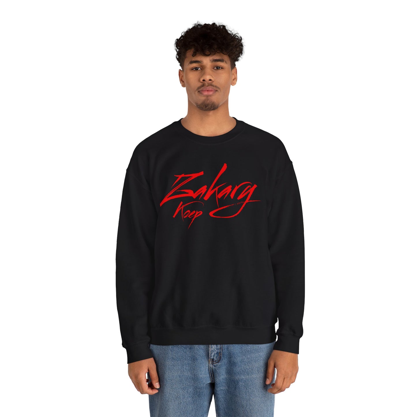 Zakary Koep Cursive Crewneck Sweatshirt