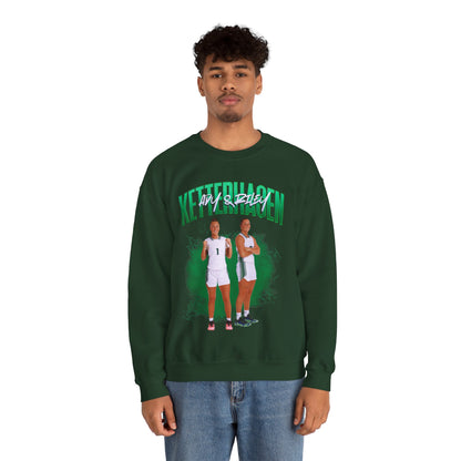 Ady & Riley Ketterhagen Curved Combo Crewneck Sweatshirt