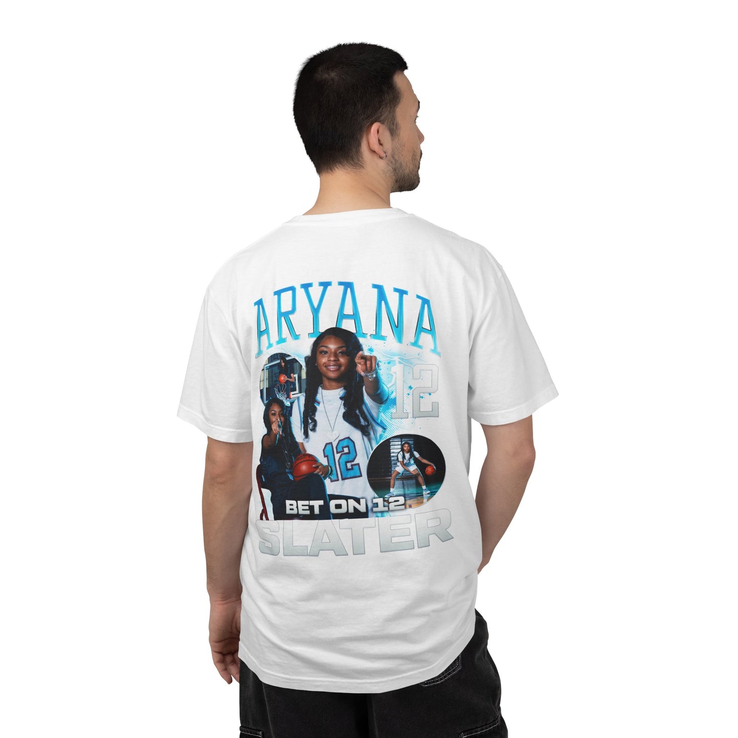 Aryana Slater Logo Front & Back Premium Tee