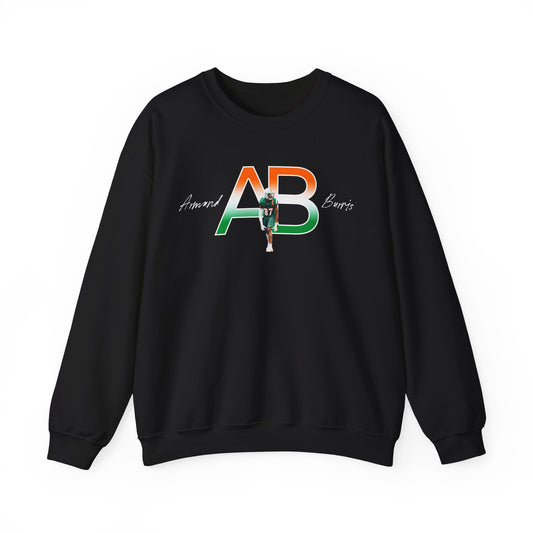 Armand Burris Featured Logo Crewneck Sweatshirt