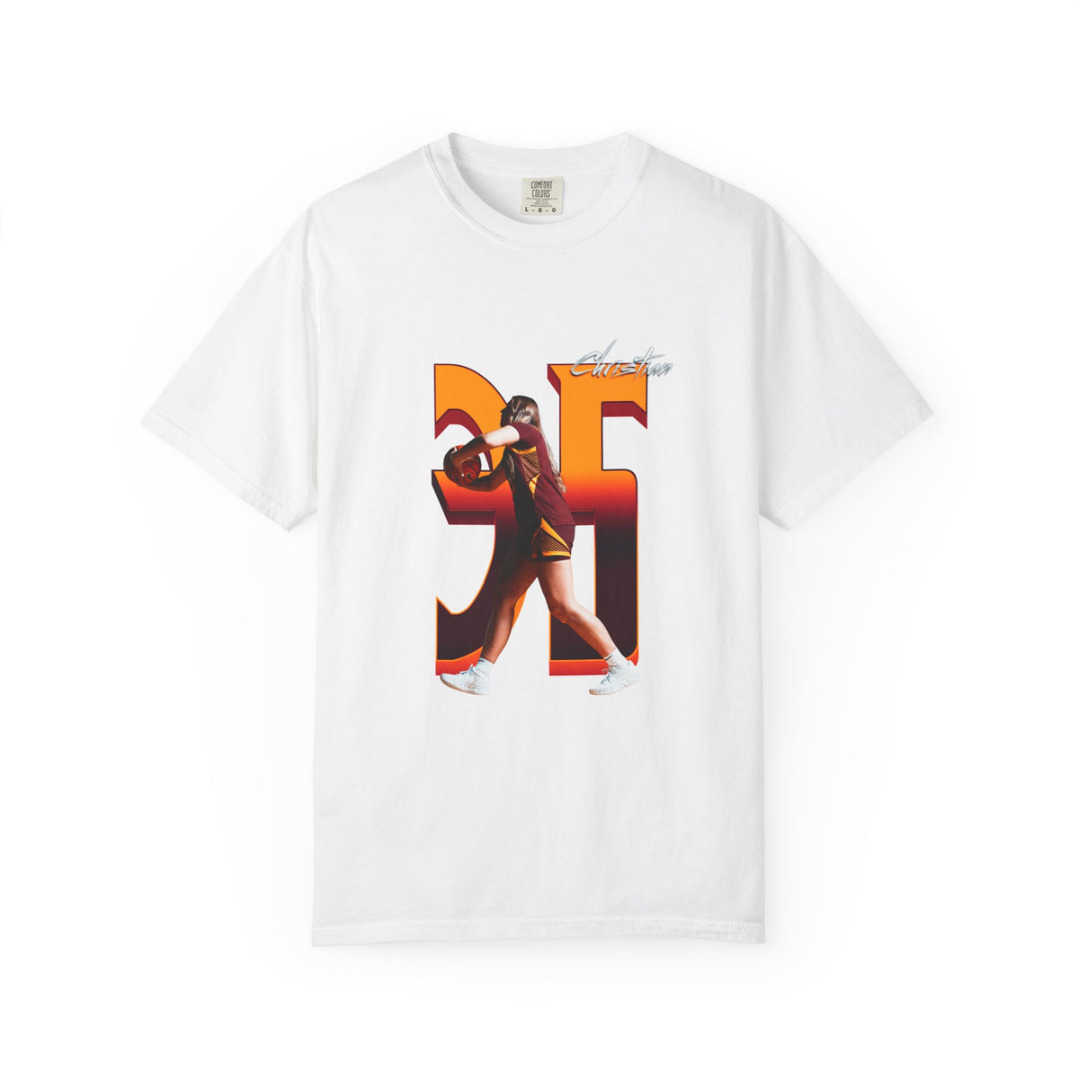 Makena Christian Player Icon Number Premium Tee