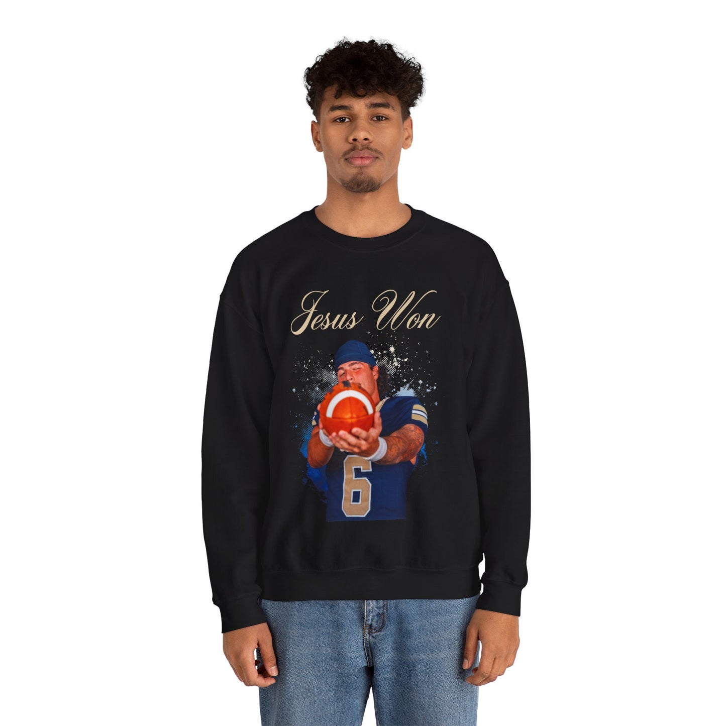 Lek Powell Featured Quote Crewneck Sweatshirt